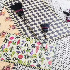 MacKenzie-Childs Courtly Check Floor Mat - 3' x 5'< Rugs