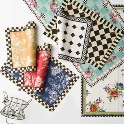 MacKenzie-Childs Courtly Check Floor Mat - 2' x 3'< Rugs