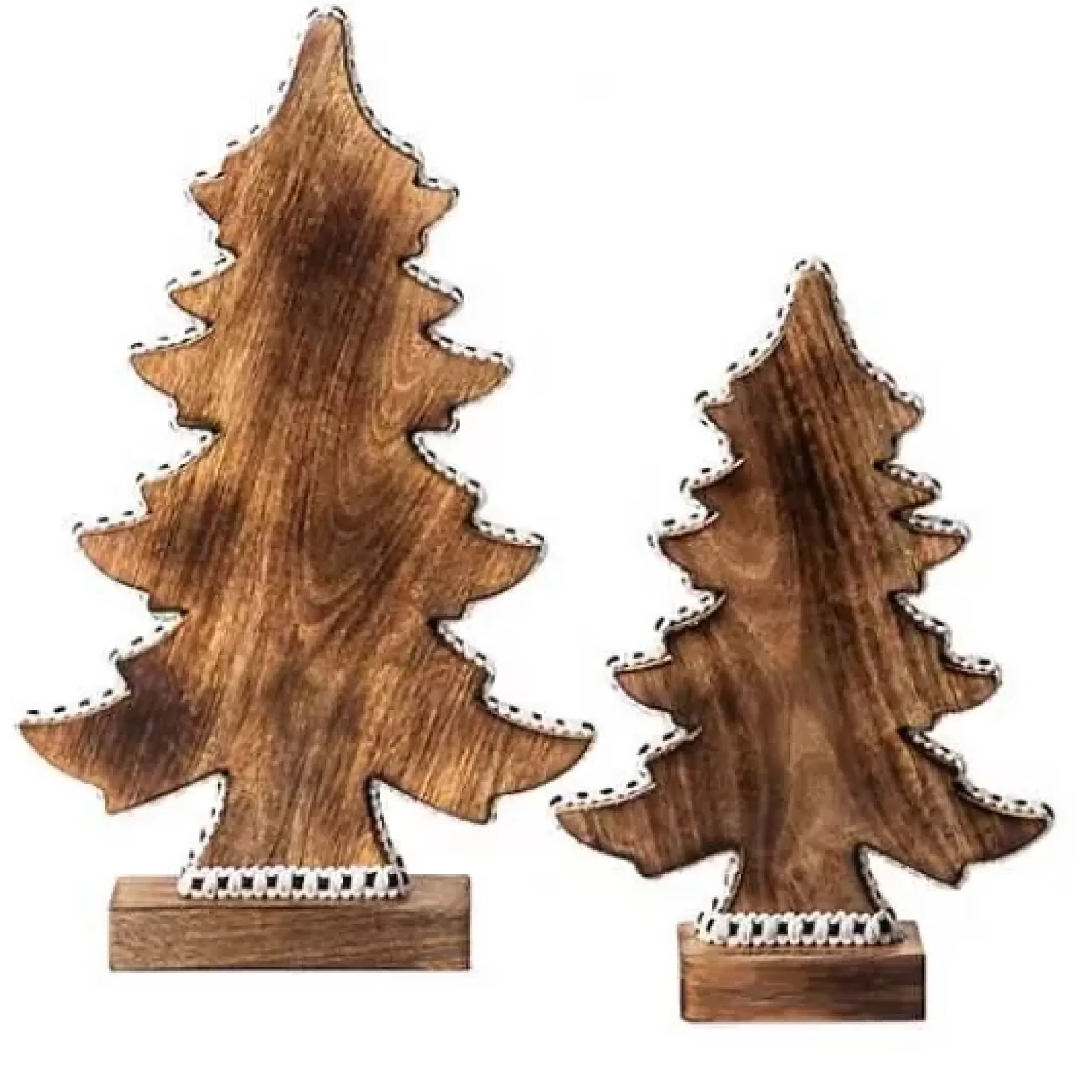 MacKenzie-Childs Courtly Check Forest Trees, Set of 2< Holiday|Decor Sets