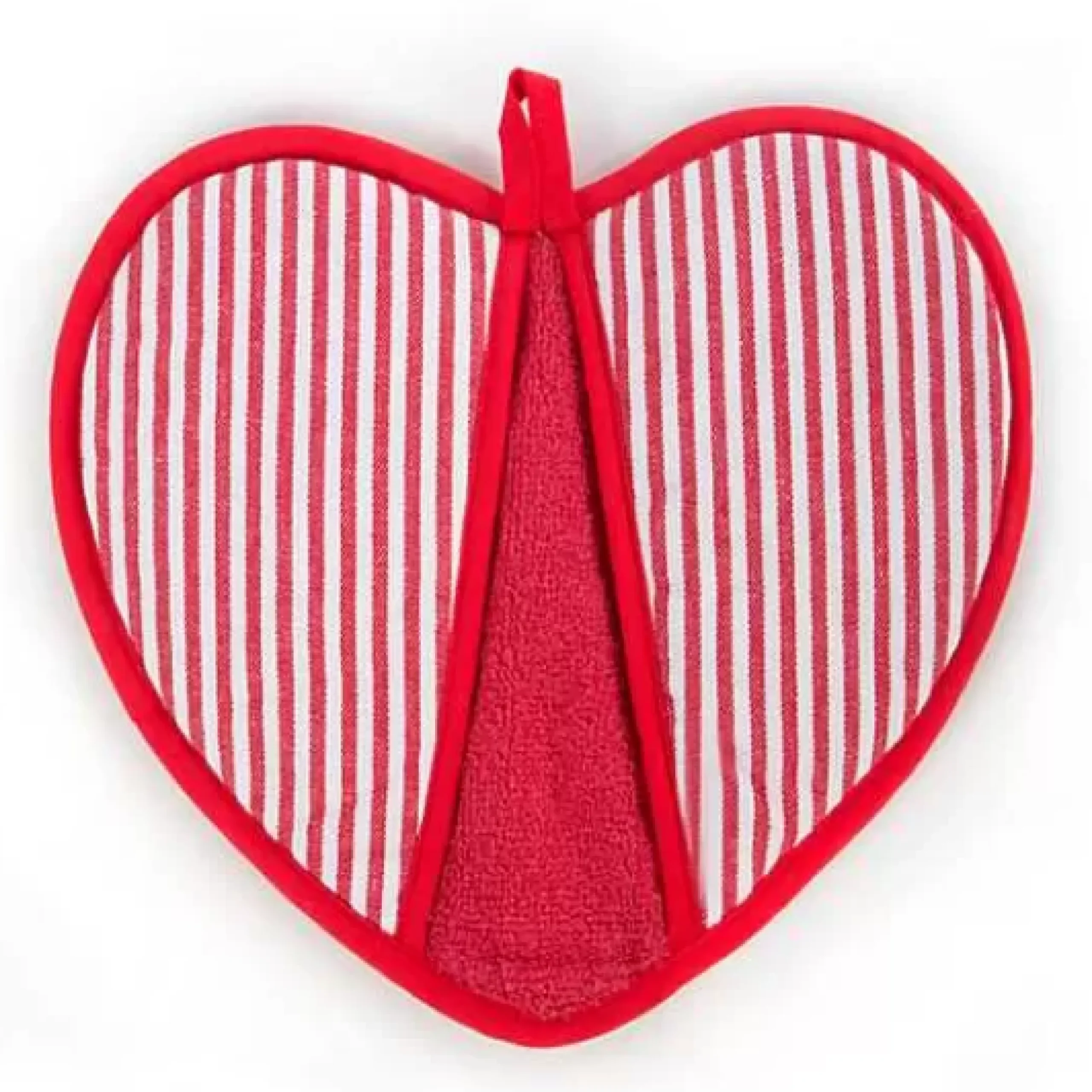 MacKenzie-Childs Courtly Check Heart Potholder< Kitchen & Table Linens