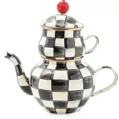 MacKenzie-Childs Courtly Check High Tea< The Coffee Shop|Serveware