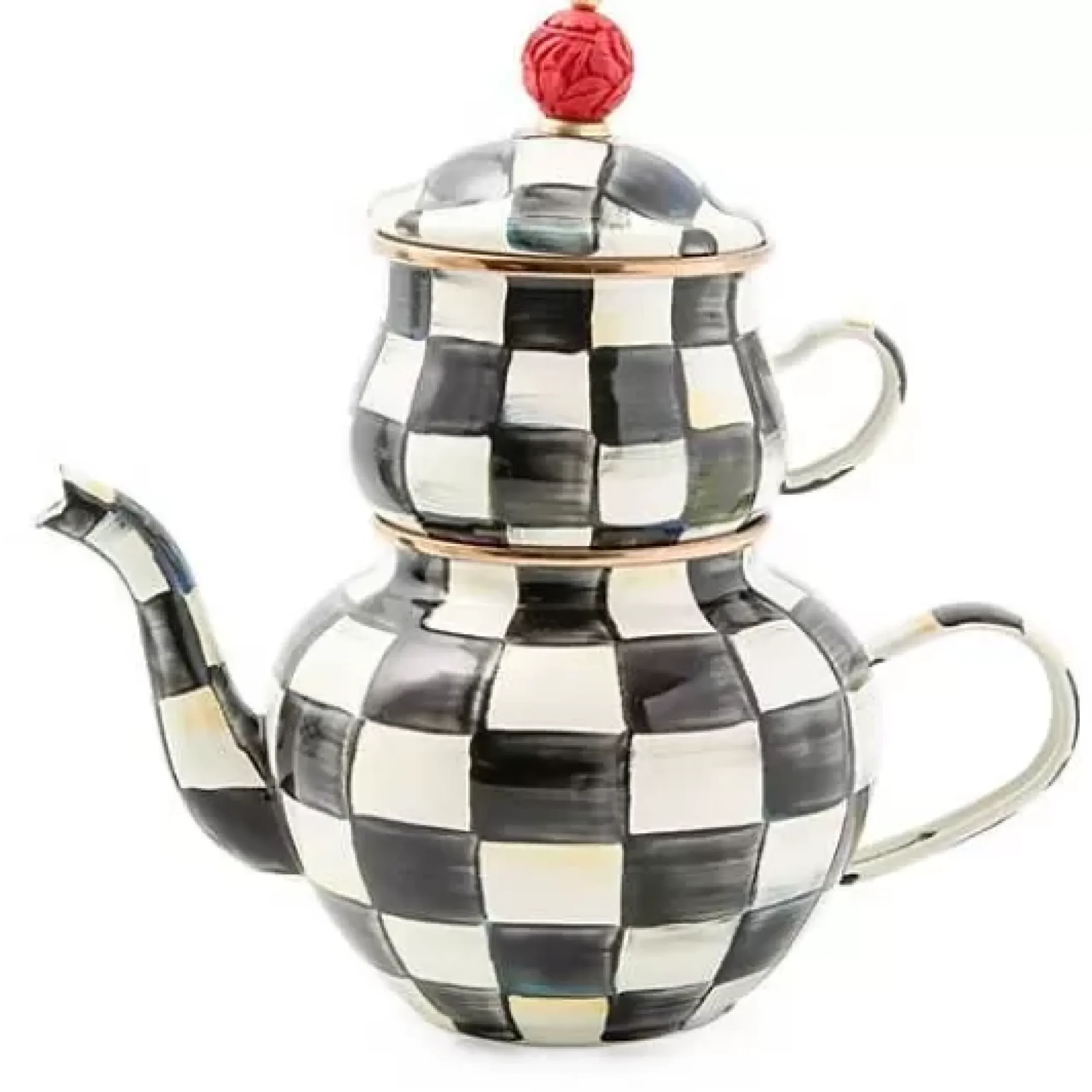MacKenzie-Childs Courtly Check High Tea< The Coffee Shop|Serveware
