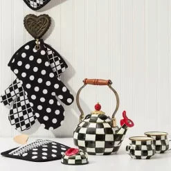 MacKenzie-Childs Courtly Check Kitchen Timer< Kitchen Utensils & Tools