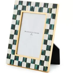 MacKenzie-Childs Courtly Check Lacquer 4 x 6 Frame< Room Accents