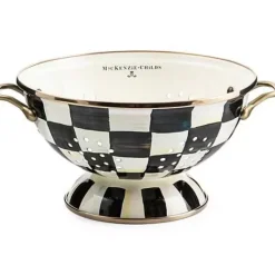 MacKenzie-Childs Courtly Check Large Colander< Kitchen Utensils & Tools