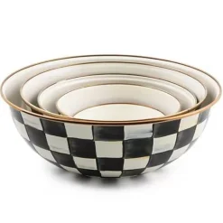 MacKenzie-Childs Courtly Check Large Everyday Bowl< Fall Entertaining|Serveware