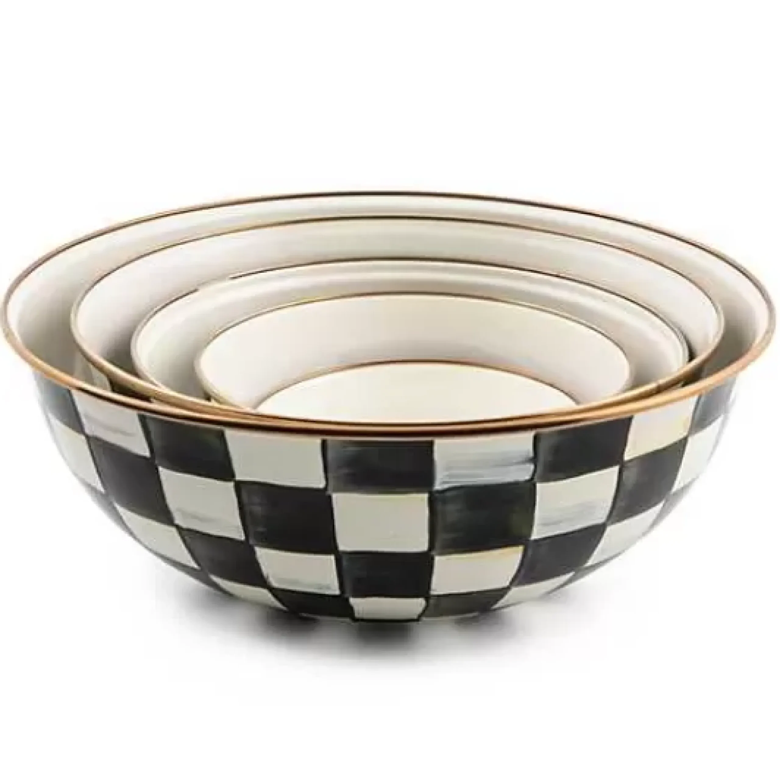 MacKenzie-Childs Courtly Check Large Everyday Bowl< Fall Entertaining|Serveware