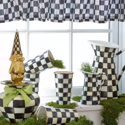 MacKenzie-Childs Courtly Check Large Practical Pitcher< Bar Entertaining|Serveware