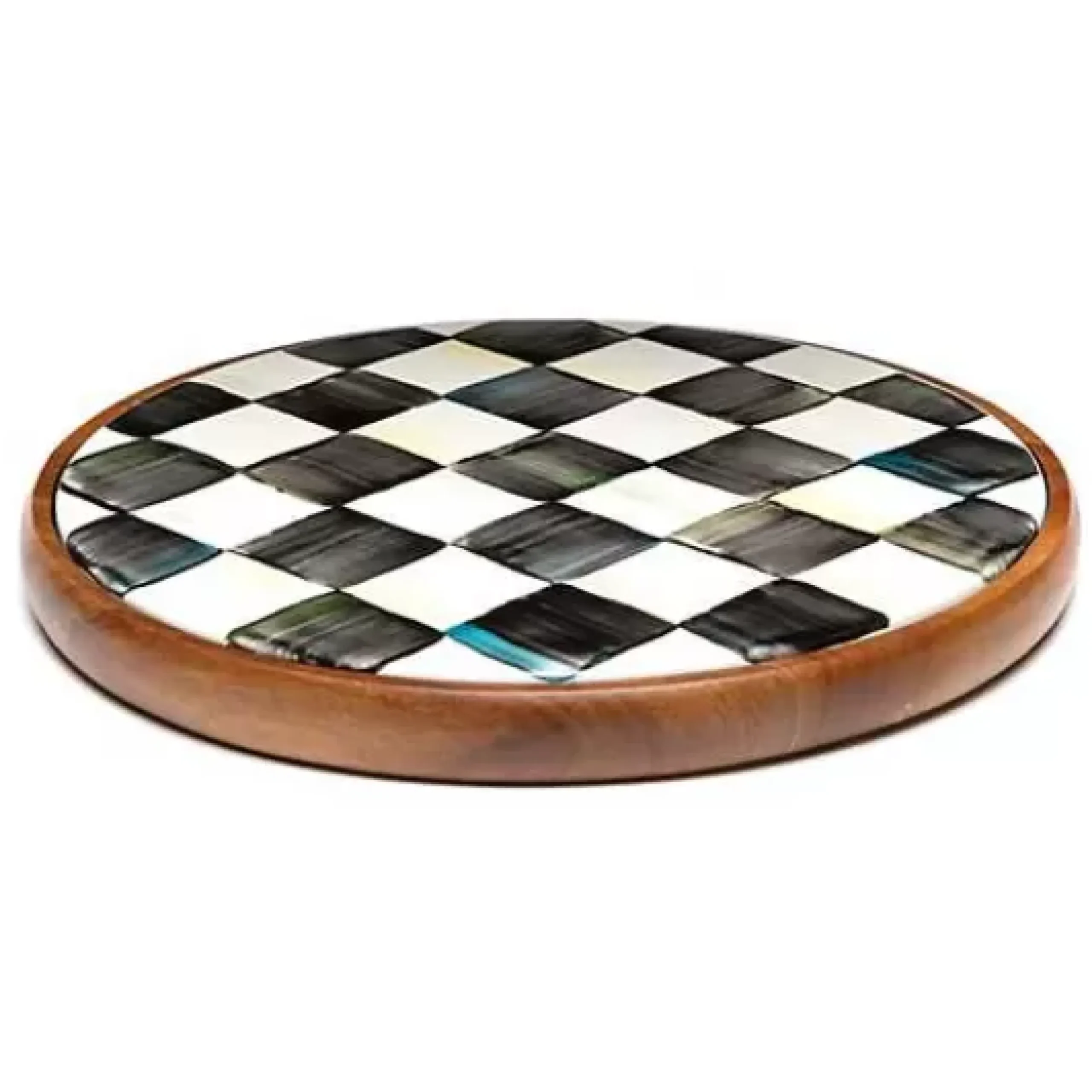 MacKenzie-Childs Courtly Check Large Trivet< Kitchen Utensils & Tools