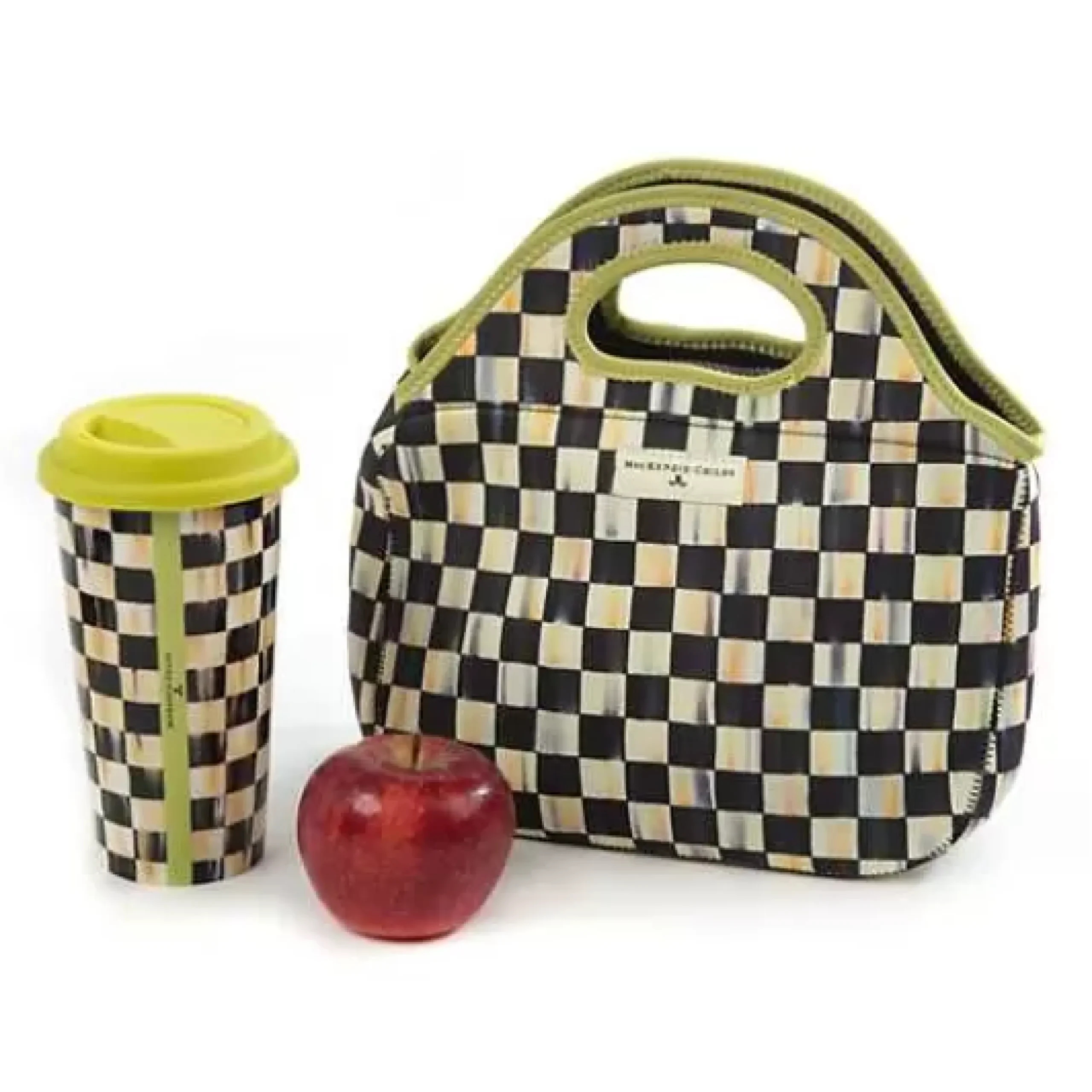 MacKenzie-Childs Courtly Check Lunch Tote< Accessories