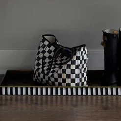 MacKenzie-Childs Courtly Check Marche Medium Tote< Accessories