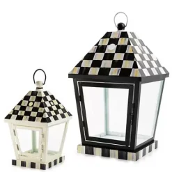 MacKenzie-Childs Courtly Check Medium Lantern< Spring|The Fall Shop