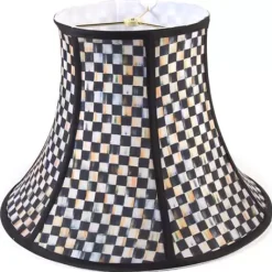 MacKenzie-Childs Courtly Check Medium Shade< Room Accents|Lighting