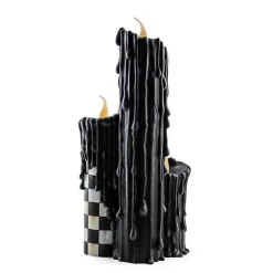 MacKenzie-Childs Courtly Check Melting Candle Cluster< The Halloween Shop|Candles & Fragrances