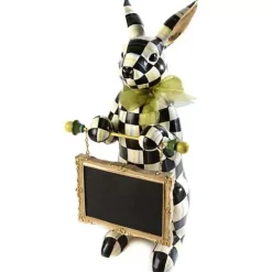 MacKenzie-Childs Courtly Check Menu Rabbit< Easter|Spring