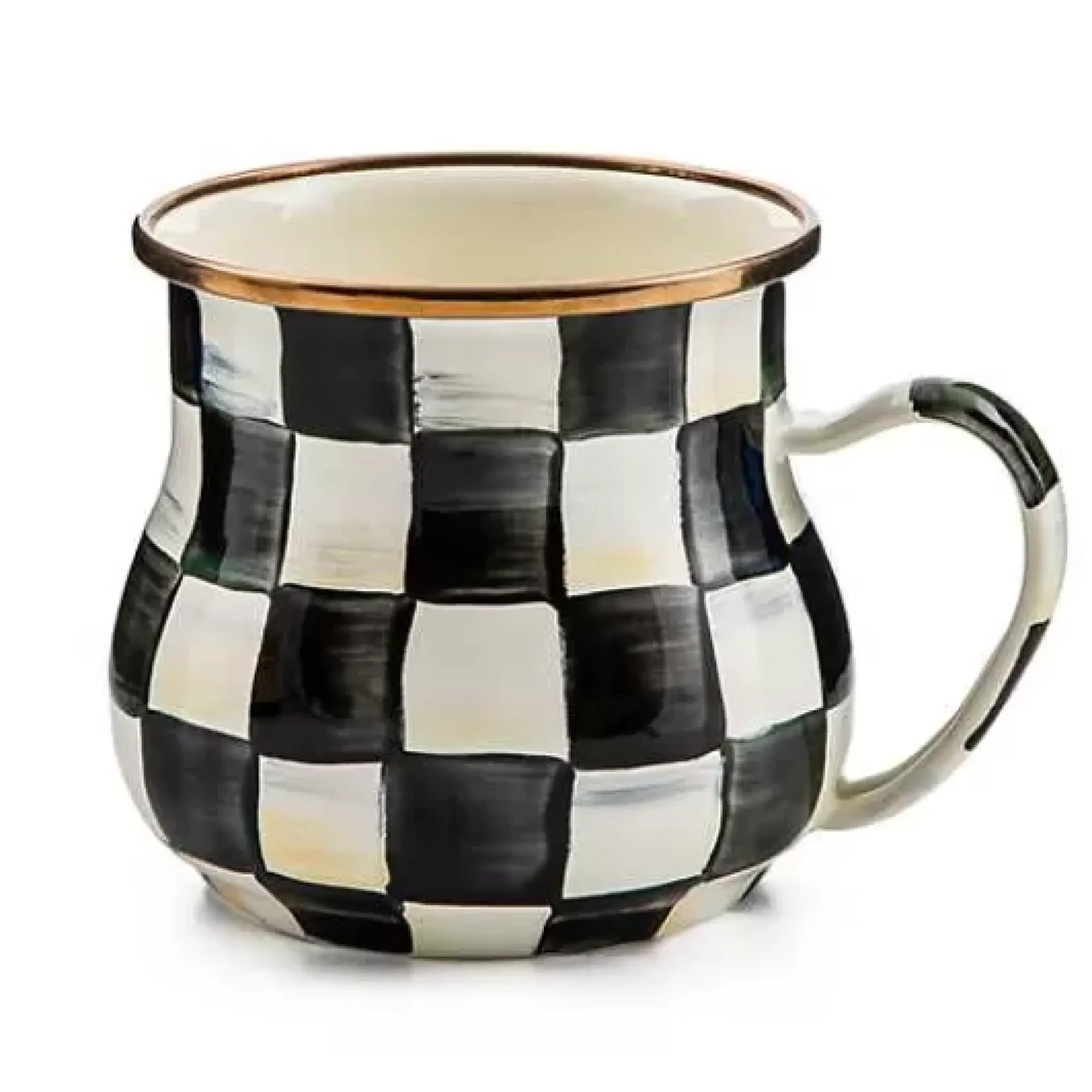 MacKenzie-Childs Courtly Check Mug< The Coffee Shop|Fall Entertaining