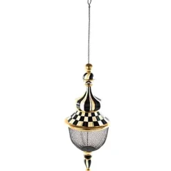 MacKenzie-Childs Courtly Check Pendant Bird Feeder< Spring|Outdoor