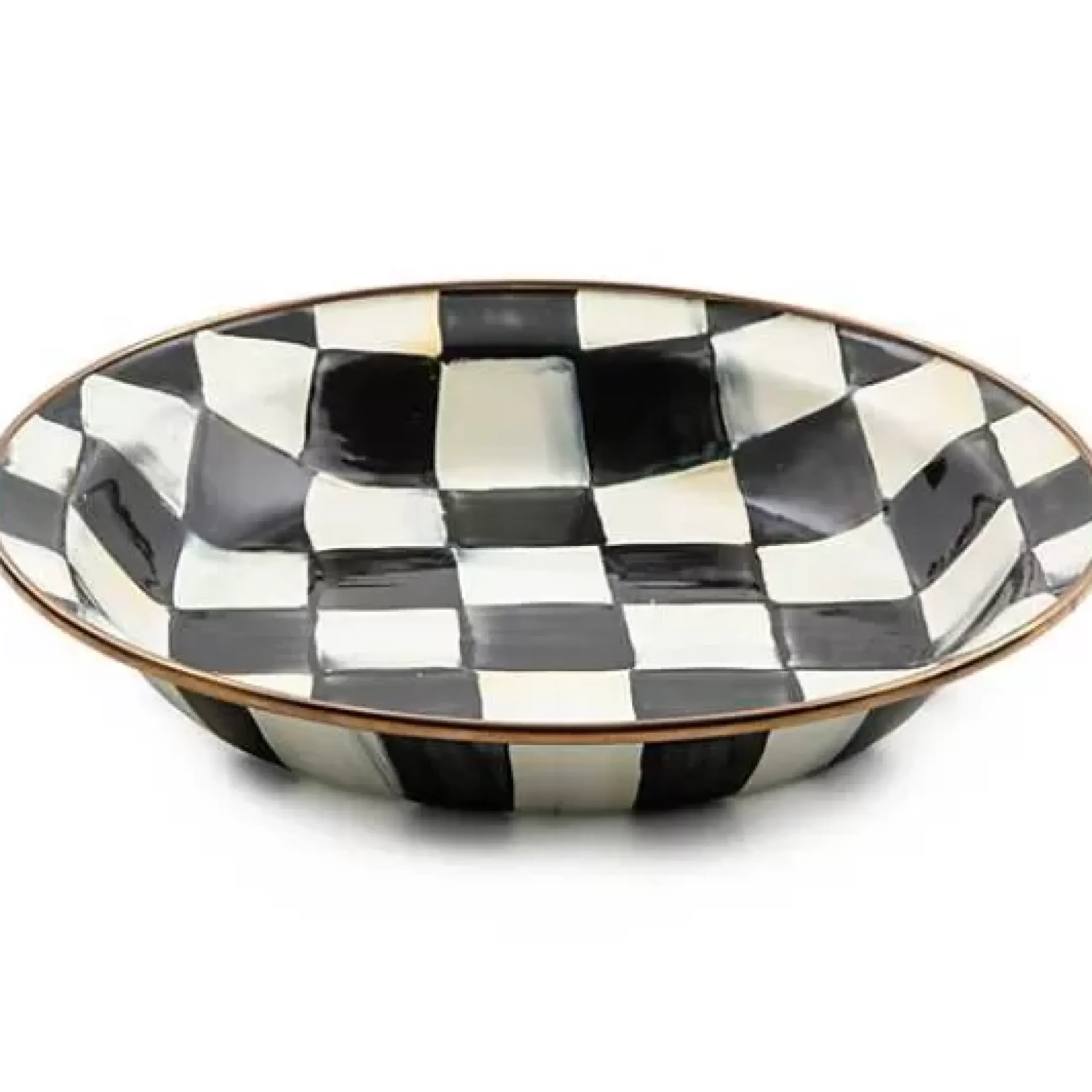 MacKenzie-Childs Courtly Check Pie Plate< Fall Entertaining|Cookware & Bakeware