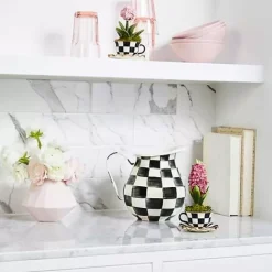 MacKenzie-Childs Courtly Check Pitcher< Serveware|Bar Entertaining