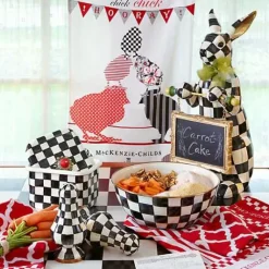 MacKenzie-Childs Courtly Check Recipe Box< Kitchen Storage & Organization