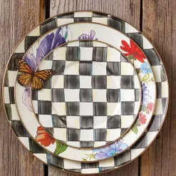 MacKenzie-Childs Courtly Check Salad/Dessert Plate< Dinnerware & Flatware