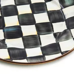MacKenzie-Childs Courtly Check Salad/Dessert Plate< Dinnerware & Flatware