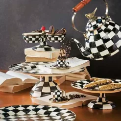 MacKenzie-Childs Courtly Check Serving Platter< Bar Entertaining|Serveware