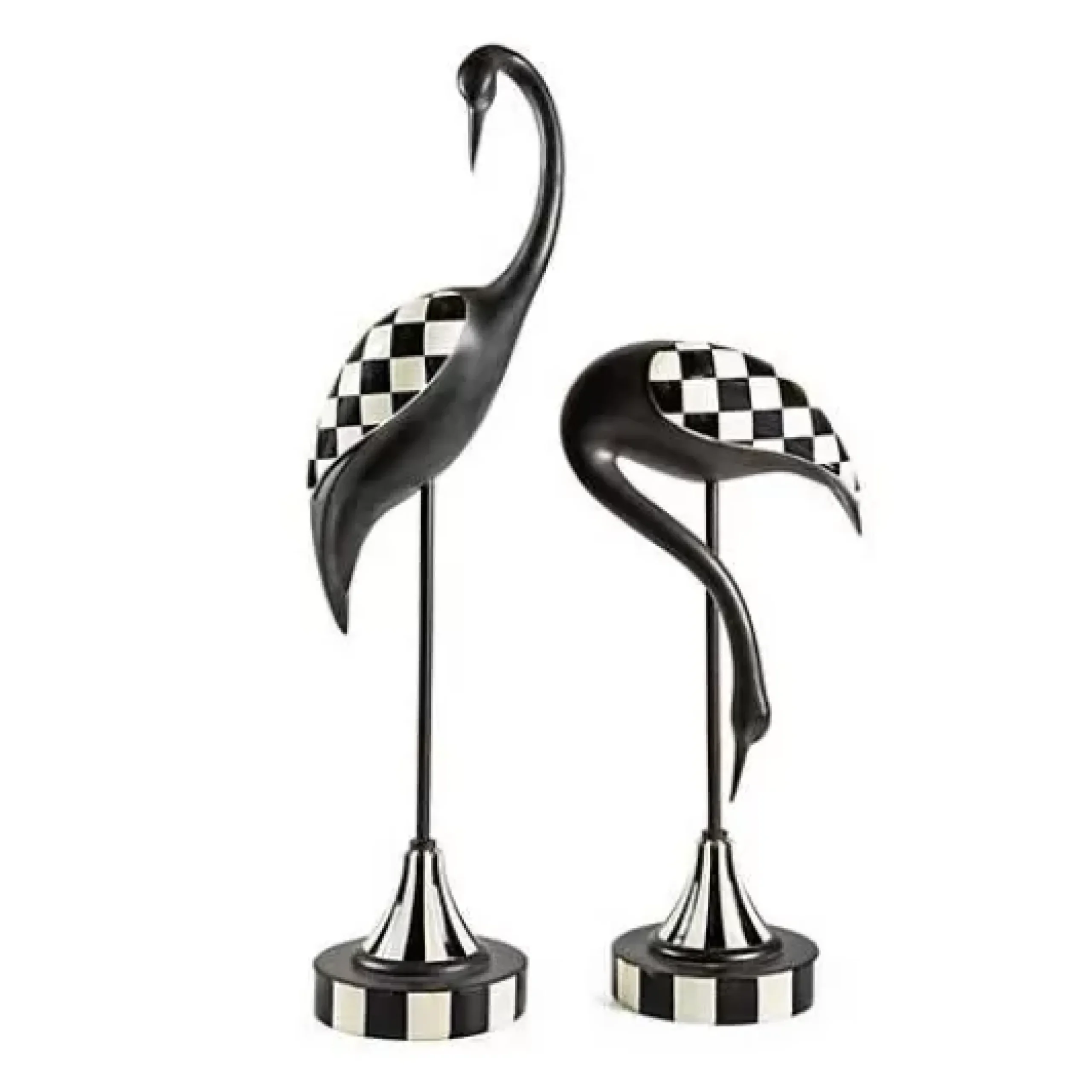 MacKenzie-Childs Courtly Check Short Crane< Spring|Outdoor
