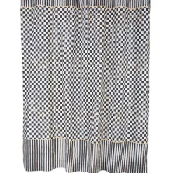 MacKenzie-Childs Courtly Check Shower Curtain< Bath & Bath Accessories