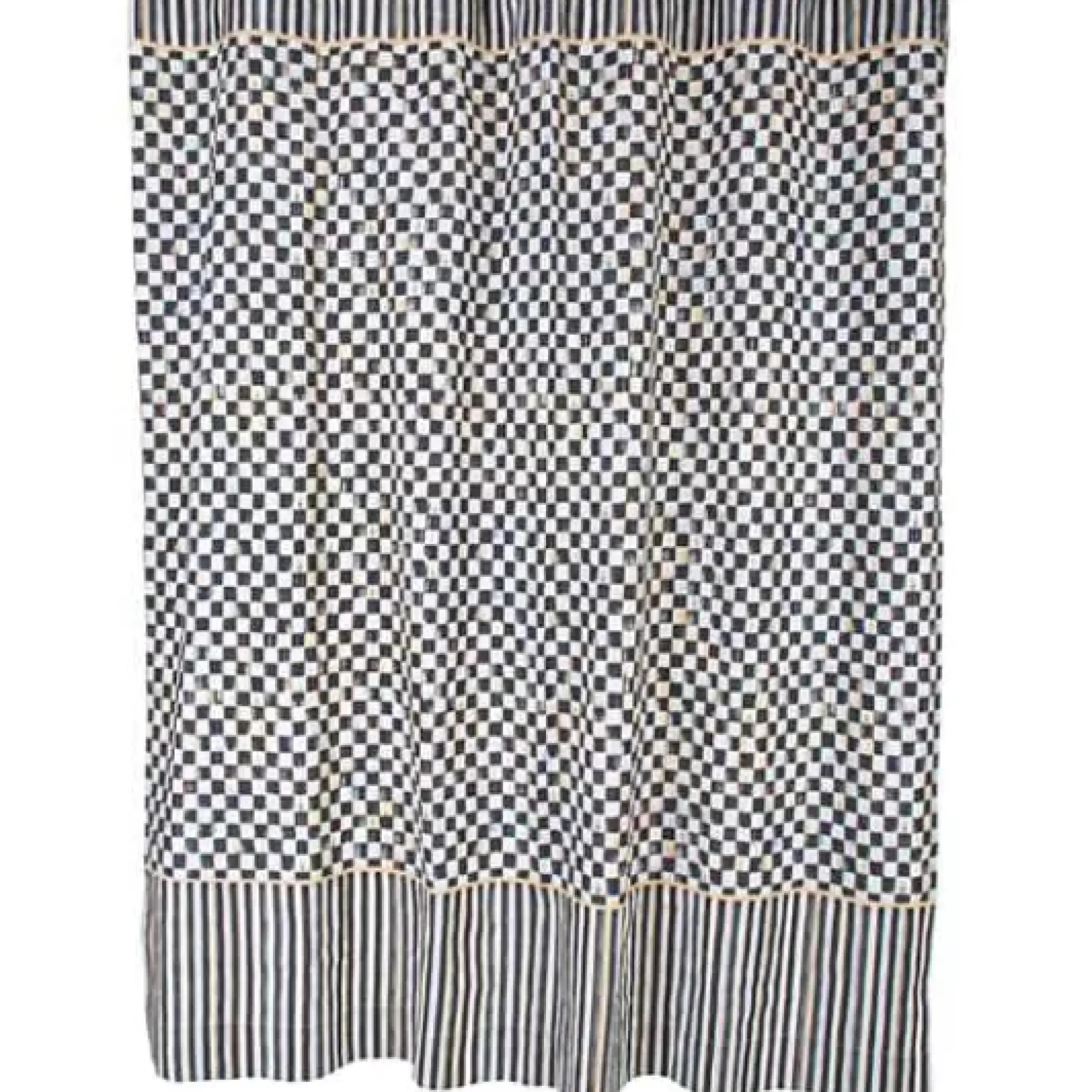 MacKenzie-Childs Courtly Check Shower Curtain< Bath & Bath Accessories