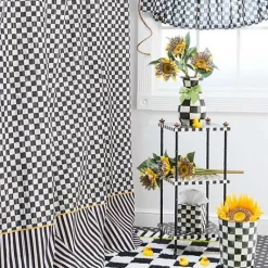 MacKenzie-Childs Courtly Check Shower Curtain< Bath & Bath Accessories