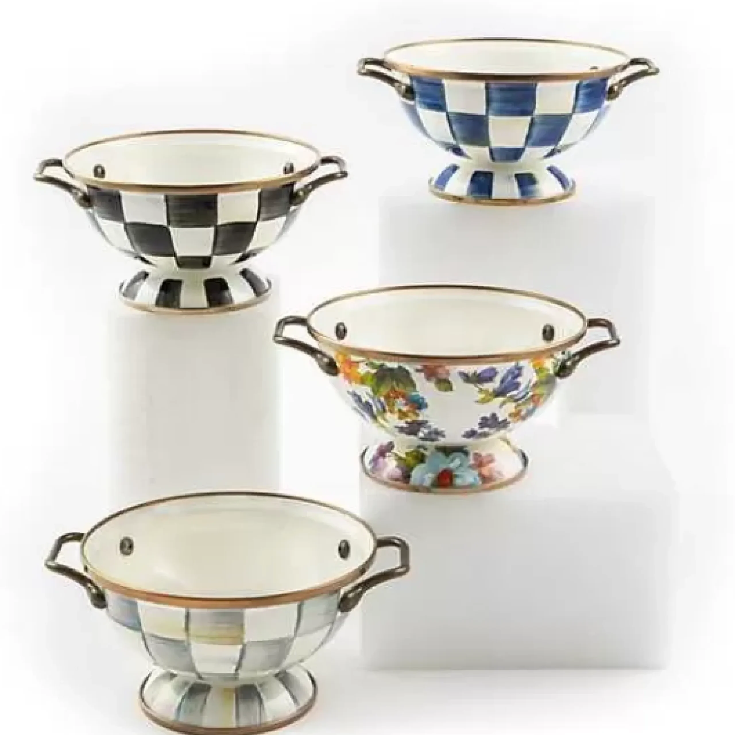 MacKenzie-Childs Courtly Check Simply Anything Bowl< Serveware