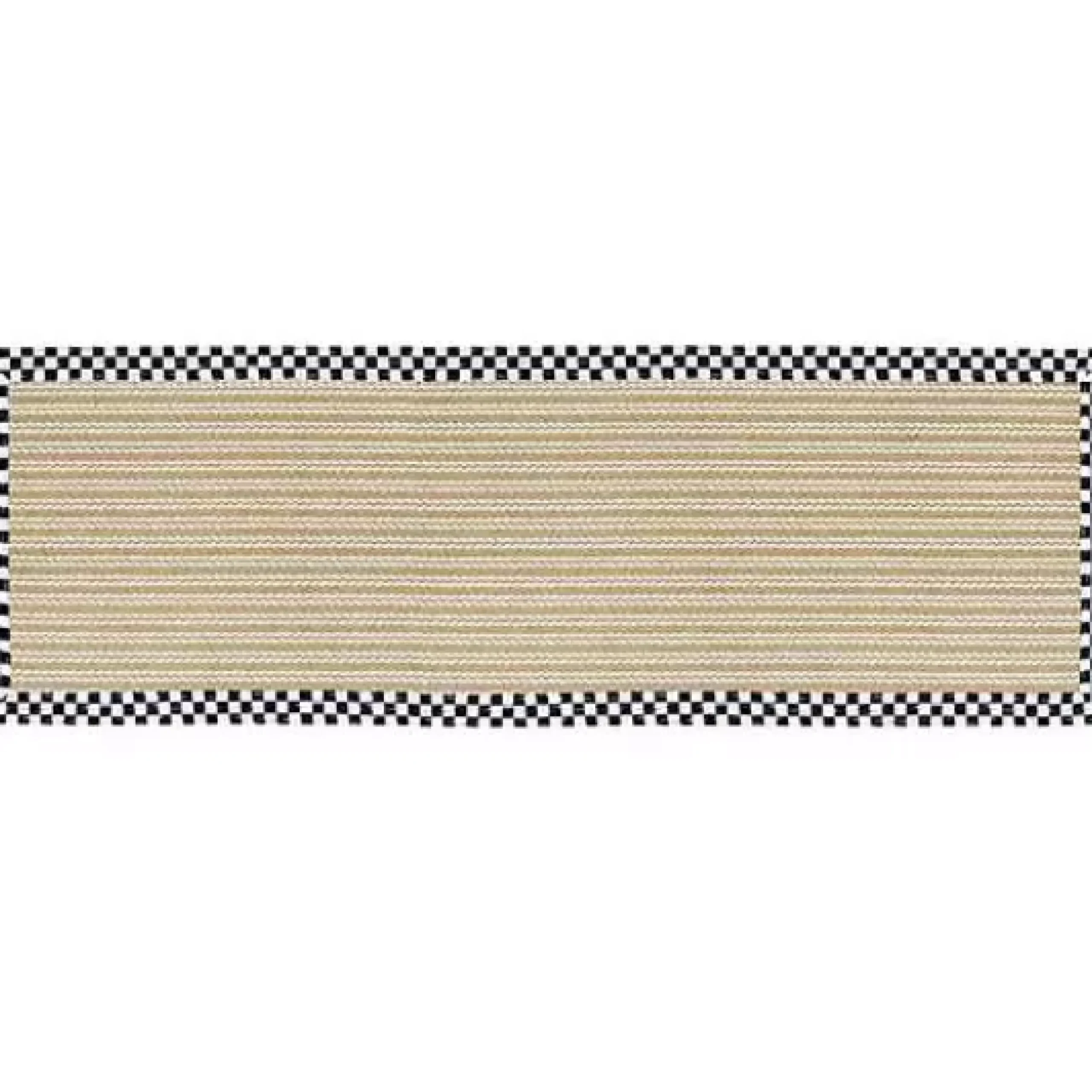MacKenzie-Childs Courtly Check Sisal Wool Herringbone 2'6 x 9' Runner< Rugs