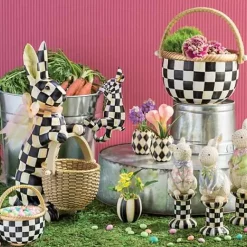 MacKenzie-Childs Courtly Check Small Basket< Spring|Easter