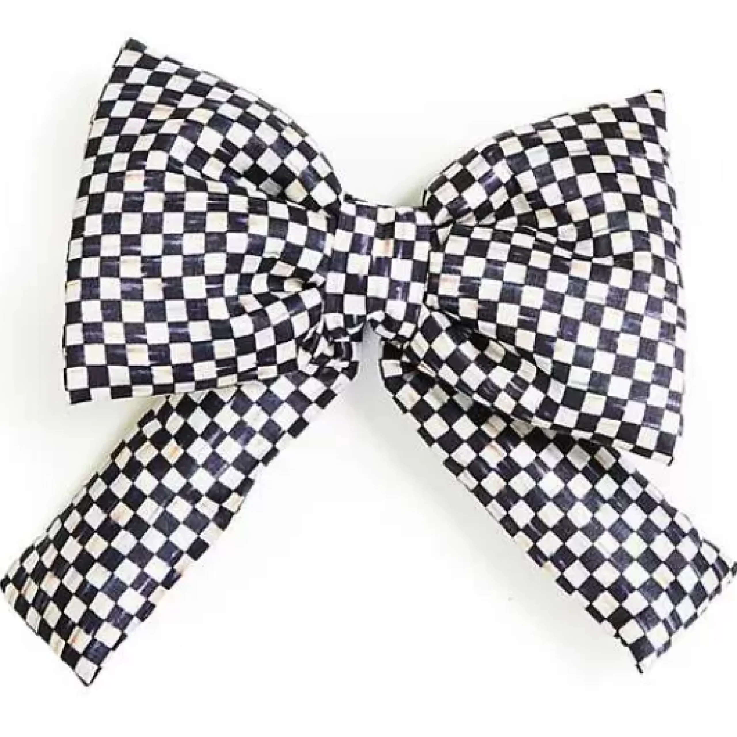 MacKenzie-Childs Courtly Check Small Bow< Finishing Touches|Room Accents