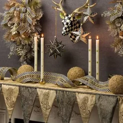 MacKenzie-Childs Courtly Check Small Deer< Holiday