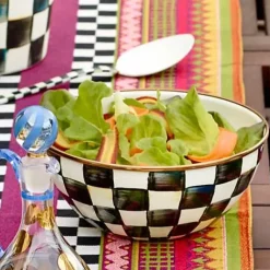 MacKenzie-Childs Courtly Check Small Everyday Bowl< Serveware