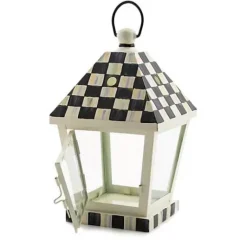 MacKenzie-Childs Courtly Check Small Lantern< Spring|The Fall Shop