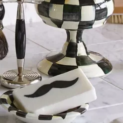 MacKenzie-Childs Courtly Check Soap Dish< Bath & Bath Accessories