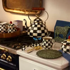 MacKenzie-Childs Courtly Check Spoon Rest< Fall Entertaining|Kitchen Utensils & Tools