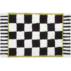 MacKenzie-Childs Courtly Check Standard Bath Rug< Bath & Bath Accessories