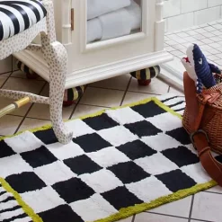 MacKenzie-Childs Courtly Check Standard Bath Rug< Bath & Bath Accessories