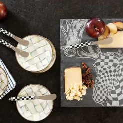MacKenzie-Childs Courtly Check Supper Club Spreaders< Dinnerware & Flatware|Serveware