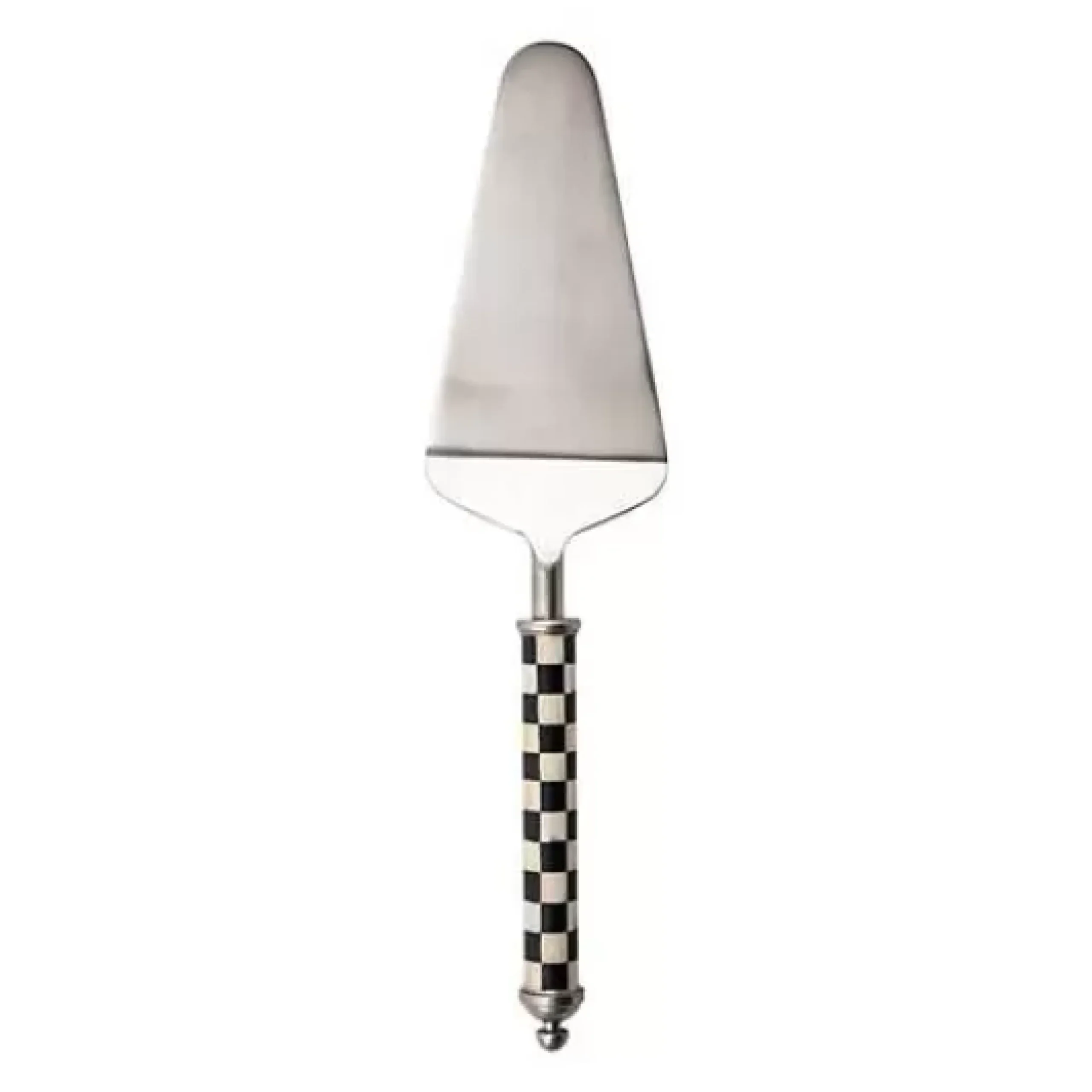 MacKenzie-Childs Courtly Check Supper Club Pie Server< Fall Entertaining|Serveware
