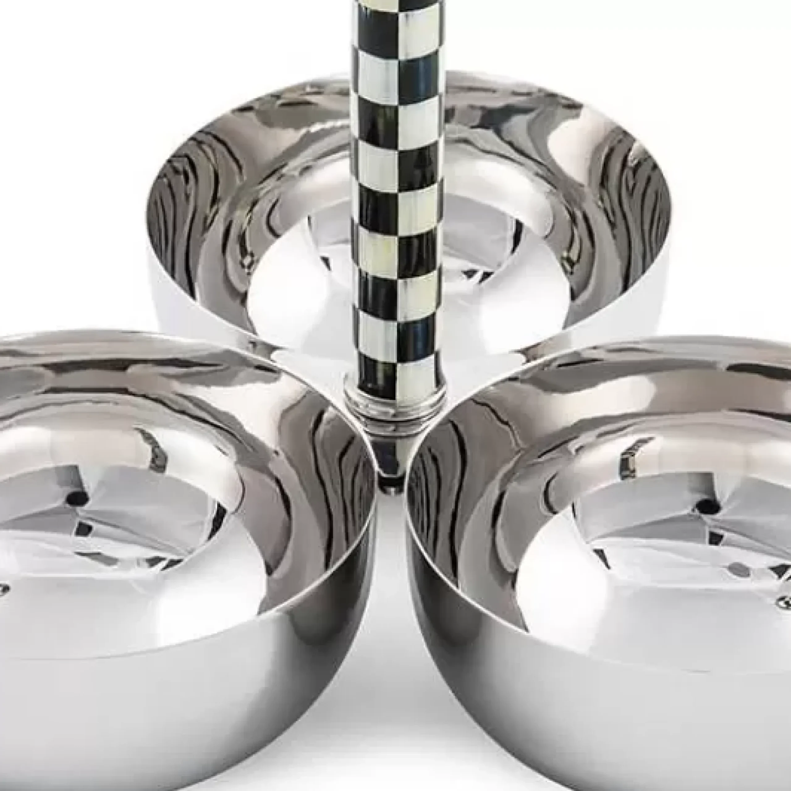 MacKenzie-Childs Courtly Check Supper Club Trio< Serveware