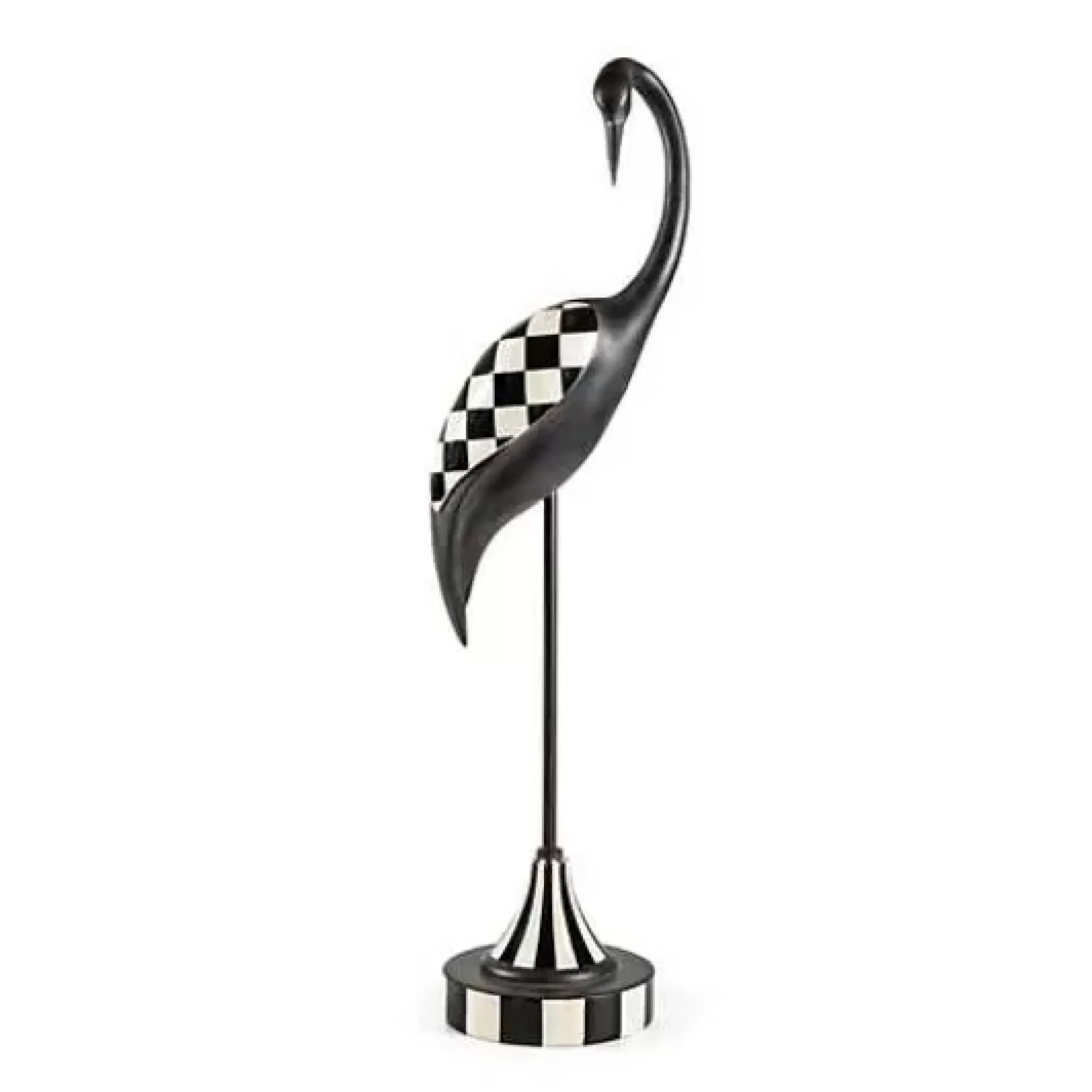 MacKenzie-Childs Courtly Check Tall Crane< Spring|Outdoor