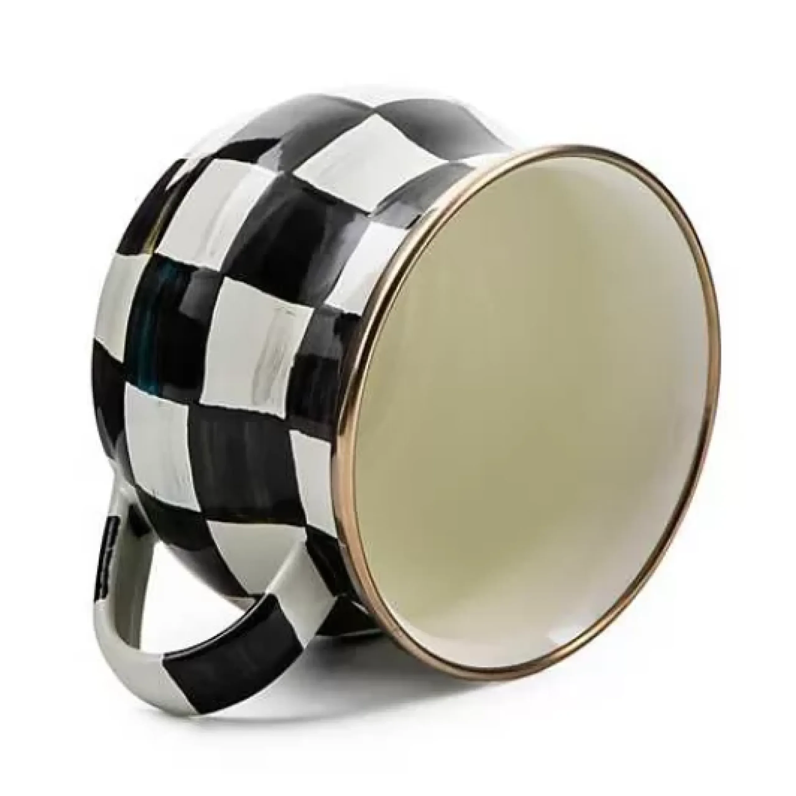 MacKenzie-Childs Courtly Check Teacup< Dinnerware & Flatware