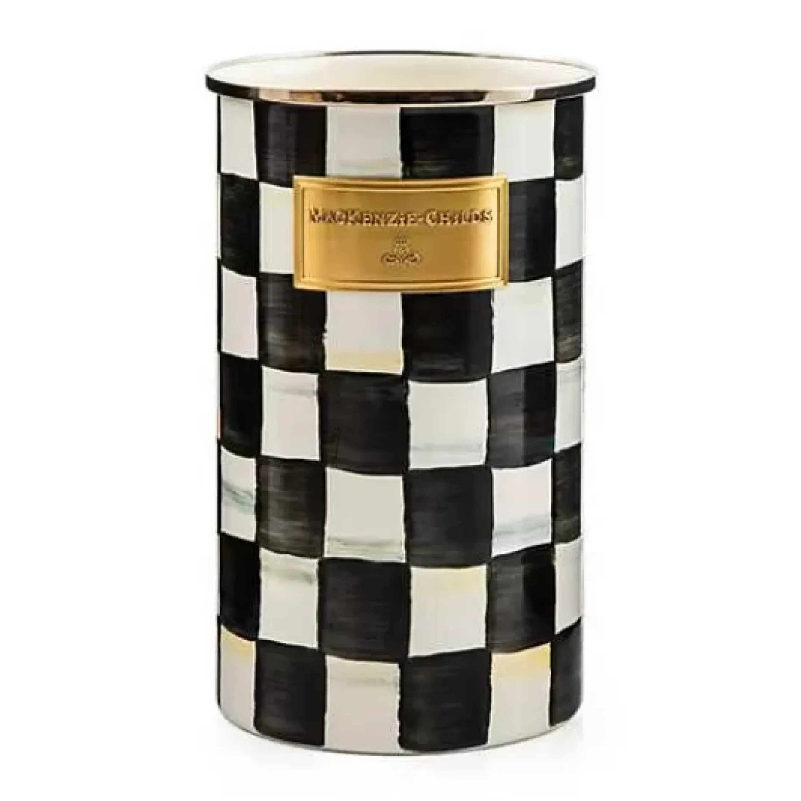 MacKenzie-Childs Courtly Check Utensil Holder< Kitchen Storage & Organization