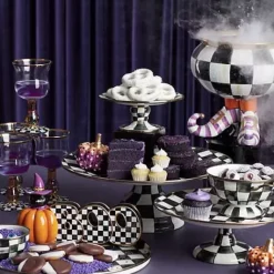 MacKenzie-Childs Courtly Check Wine Glass< Fall Entertaining|Drinkware