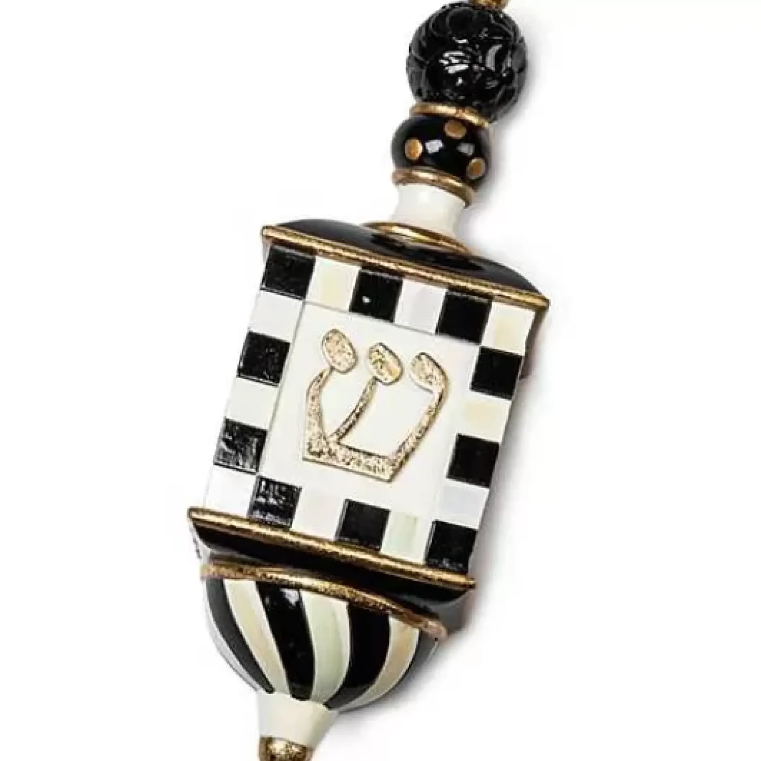 MacKenzie-Childs Courtly Classic Dreidel< Holiday|Room Accents